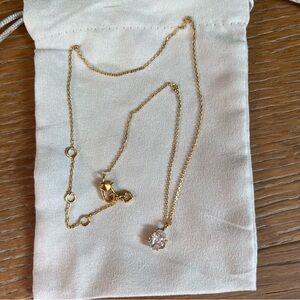 Kate Spade Gold Cubic Zirconia Pendant Necklace